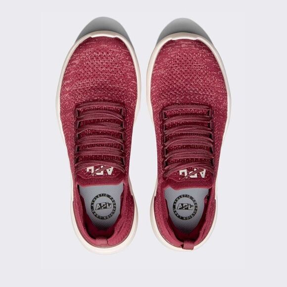APL | Women’s  TechLoom Breeze Burgundy / Cedar / Creme | 7.5 - Picture 1 of 9